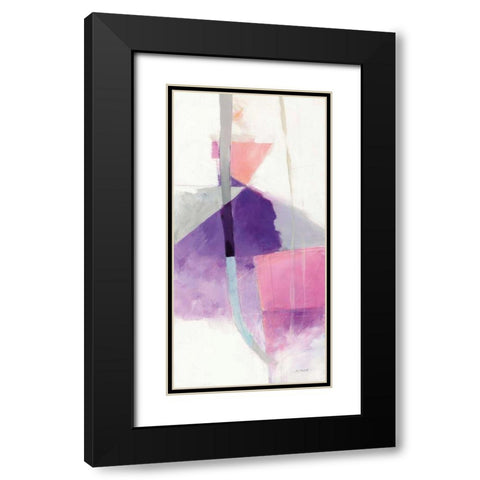 Bypass II Black Modern Wood Framed Art Print with Double Matting by Schick, Mike