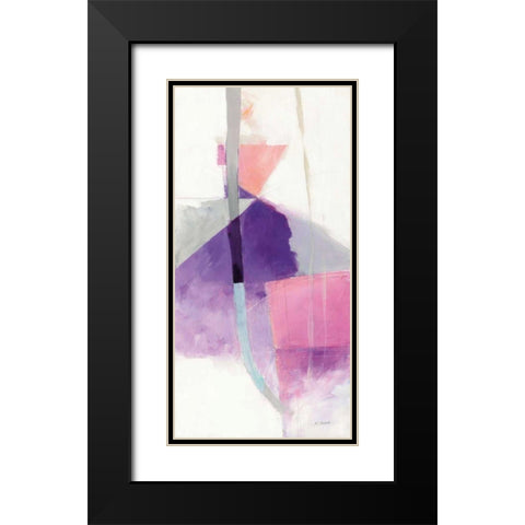 Bypass II Black Modern Wood Framed Art Print with Double Matting by Schick, Mike