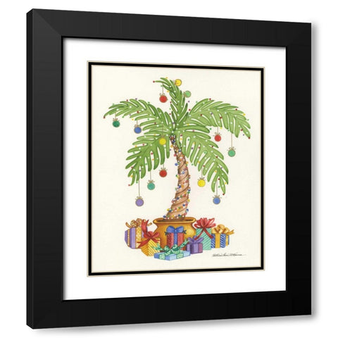 Palm Tree Gifts Crop Black Modern Wood Framed Art Print with Double Matting by McKenna, Kathleen Parr
