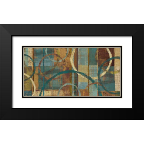 Tranquility Black Modern Wood Framed Art Print with Double Matting by Mullan, Michael