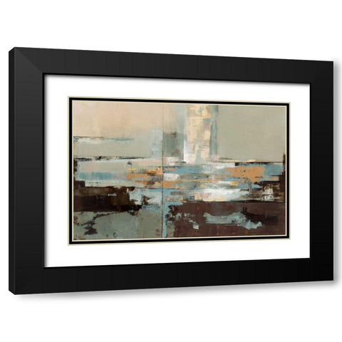 Morning Haze - WAG Black Modern Wood Framed Art Print with Double Matting by Vassileva, Silvia