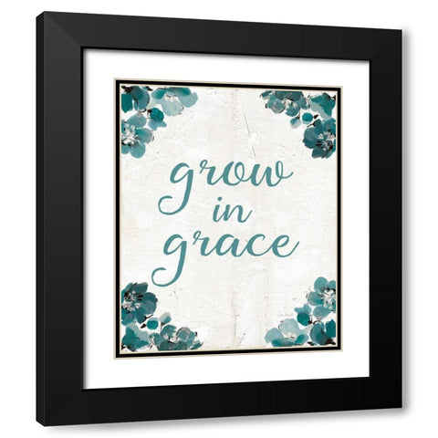 Abstract Balance VI Crop I Grace Black Modern Wood Framed Art Print with Double Matting by Audit, Lisa