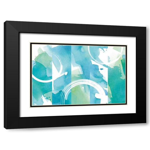 Coastal Feel I Black Modern Wood Framed Art Print with Double Matting by Hershey, Moira