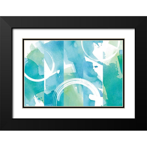 Coastal Feel I Black Modern Wood Framed Art Print with Double Matting by Hershey, Moira
