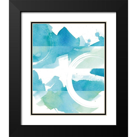 Coastal Feel II Black Modern Wood Framed Art Print with Double Matting by Hershey, Moira