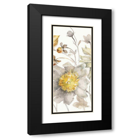 Fields of Gold VII Black Modern Wood Framed Art Print with Double Matting by Audit, Lisa