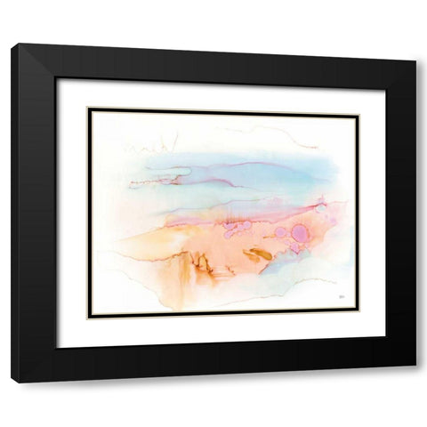 Mist in the Morning Black Modern Wood Framed Art Print with Double Matting by Averinos, Melissa