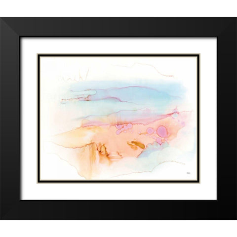 Mist in the Morning Black Modern Wood Framed Art Print with Double Matting by Averinos, Melissa