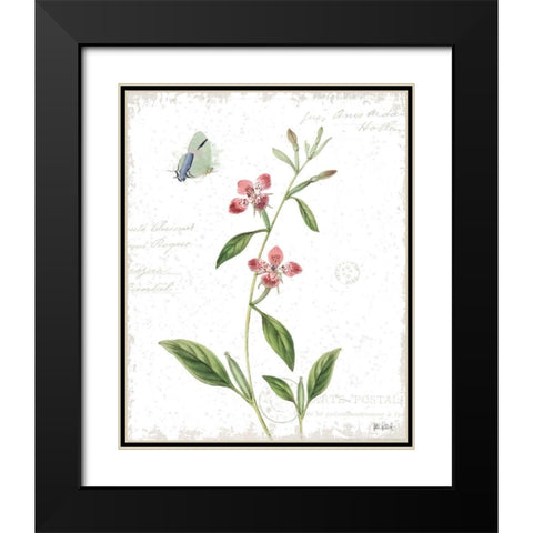 Spring Fields II Black Modern Wood Framed Art Print with Double Matting by Pertiet, Katie