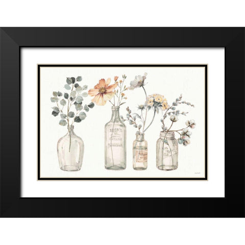 A Country Weekend VIII v2 Fall Black Modern Wood Framed Art Print with Double Matting by Audit, Lisa