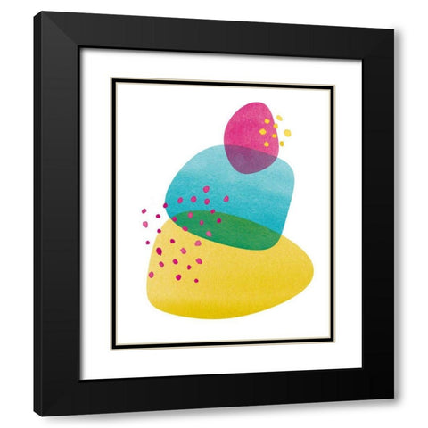 Balance I Black Modern Wood Framed Art Print with Double Matting by Hershey, Moira
