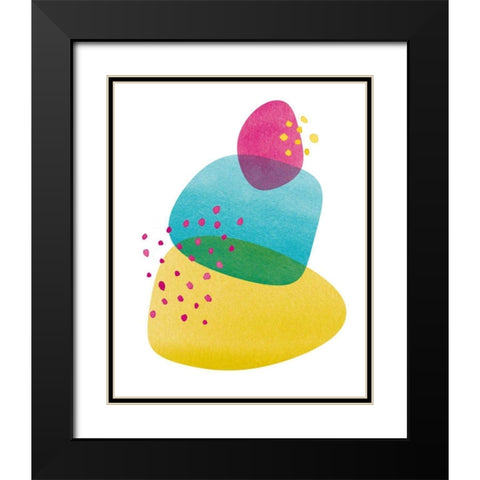 Balance I Black Modern Wood Framed Art Print with Double Matting by Hershey, Moira