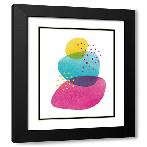 Balance IV Black Modern Wood Framed Art Print with Double Matting by Hershey, Moira