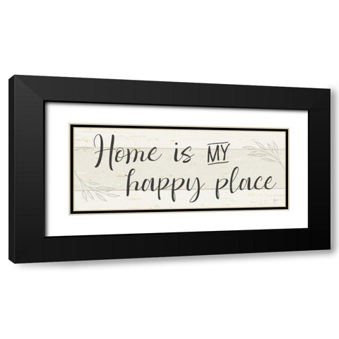 Simple Signs II Black Modern Wood Framed Art Print with Double Matting by Aiken, Jess