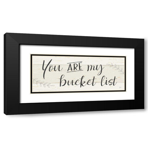 Simple Signs III Black Modern Wood Framed Art Print with Double Matting by Aiken, Jess