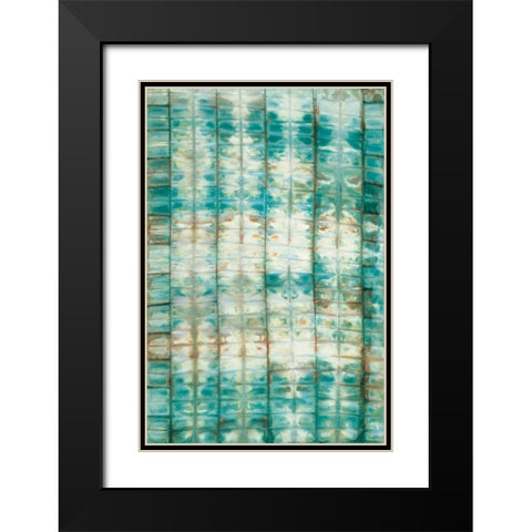 Kanari II Black Modern Wood Framed Art Print with Double Matting by Averinos, Melissa