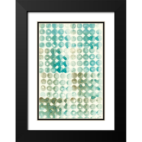 Kanari III Black Modern Wood Framed Art Print with Double Matting by Averinos, Melissa