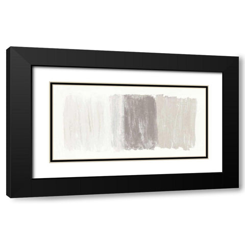 Horizon Neutral Black Modern Wood Framed Art Print with Double Matting by Rhue, Piper