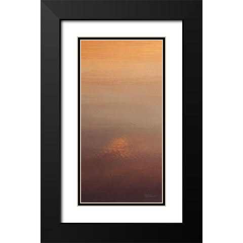 Kalaloch Reflections I Black Modern Wood Framed Art Print with Double Matting by Marshall, Laura