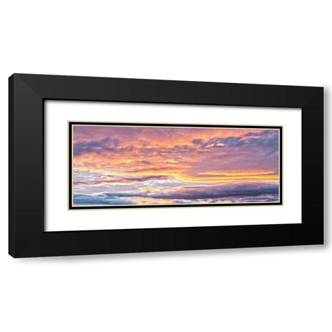 September Skies II Black Modern Wood Framed Art Print with Double Matting by Marshall, Laura