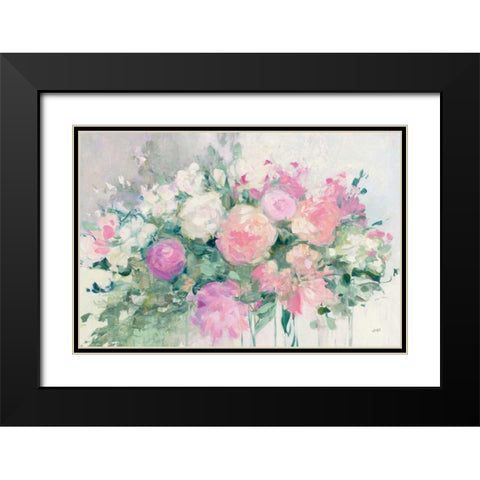 June Abundance I Black Modern Wood Framed Art Print with Double Matting by Purinton, Julia