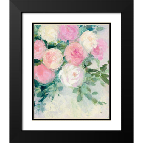 June Abundance II Black Modern Wood Framed Art Print with Double Matting by Purinton, Julia