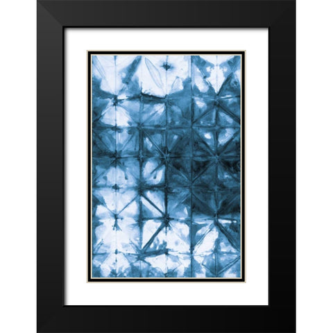 Kanari IV Indigo Black Modern Wood Framed Art Print with Double Matting by Averinos, Melissa