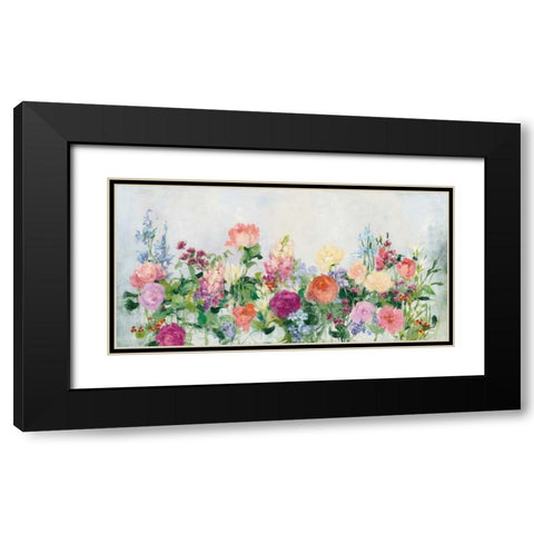 The Cutting Garden Black Modern Wood Framed Art Print with Double Matting by Purinton, Julia