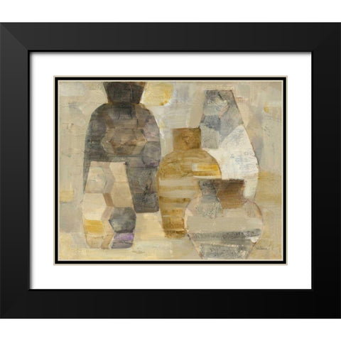 Farmhouse Still Life Black Modern Wood Framed Art Print with Double Matting by Hristova, Albena