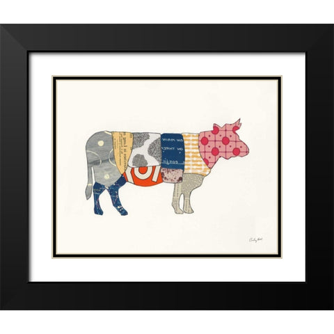 From the Butcher III Black Modern Wood Framed Art Print with Double Matting by Prahl, Courtney