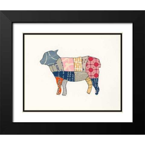From the Butcher IV Black Modern Wood Framed Art Print with Double Matting by Prahl, Courtney