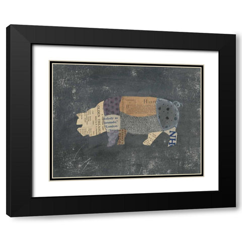 From the Butcher VII Black Modern Wood Framed Art Print with Double Matting by Prahl, Courtney