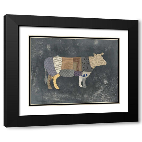 From the Butcher Elements 22 Black Modern Wood Framed Art Print with Double Matting by Prahl, Courtney