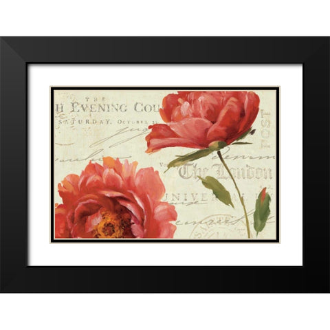 My Own Words Black Modern Wood Framed Art Print with Double Matting by Audit, Lisa