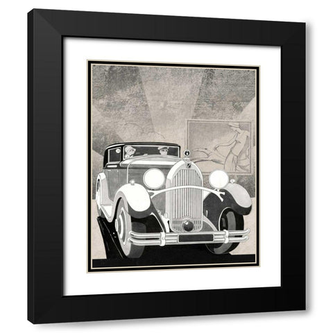 Road Tour I No Words Black Modern Wood Framed Art Print with Double Matting by Schlabach, Sue