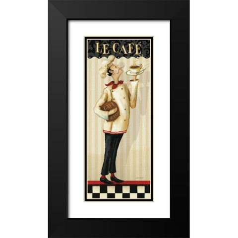 Chefs Masterpiece II Black Modern Wood Framed Art Print with Double Matting by Audit, Lisa