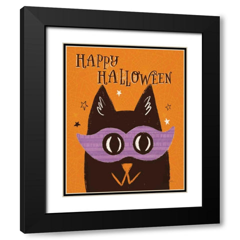 Spooktacular XIII Black Modern Wood Framed Art Print with Double Matting by Penner, Janelle