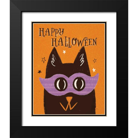Spooktacular XIII Black Modern Wood Framed Art Print with Double Matting by Penner, Janelle