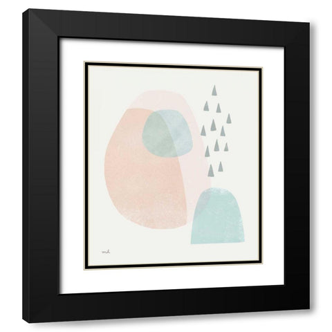 Lovely Dream Black Modern Wood Framed Art Print with Double Matting by Hershey, Moira