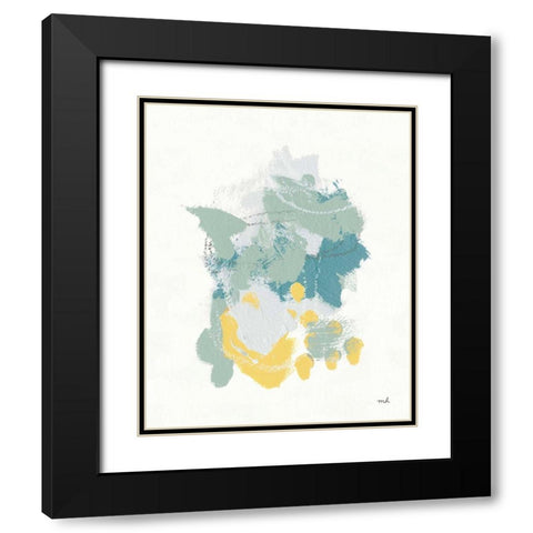 Hopeful I Black Modern Wood Framed Art Print with Double Matting by Hershey, Moira