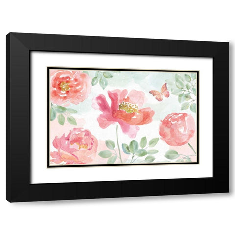 Watercolorful I Black Modern Wood Framed Art Print with Double Matting by Grove, Beth