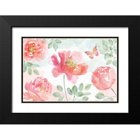 Watercolorful I Black Modern Wood Framed Art Print with Double Matting by Grove, Beth