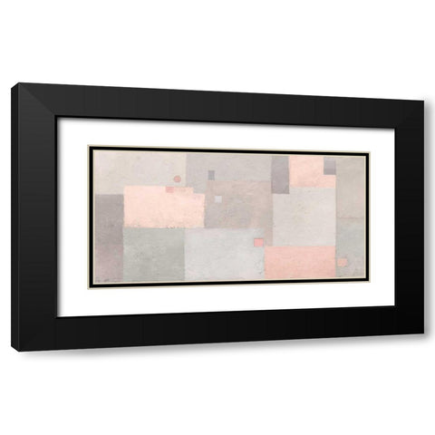 Middle Earth Blush Black Modern Wood Framed Art Print with Double Matting by Wiens, James
