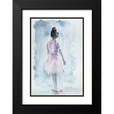 Time to go on Black Modern Wood Framed Art Print with Double Matting by Valle, Aimee Del
