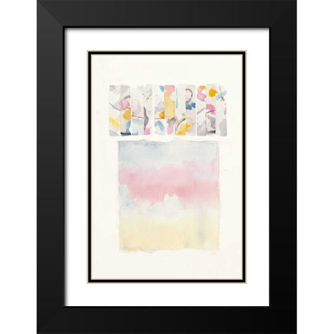 Day Dream Watercolor v2 Black Modern Wood Framed Art Print with Double Matting by Schick, Mike