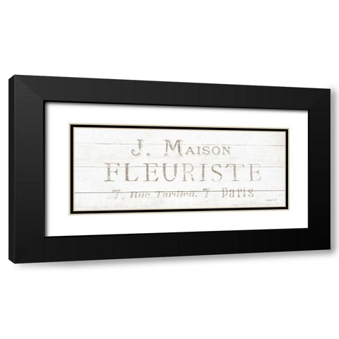 Maison des Fleurs X Black Modern Wood Framed Art Print with Double Matting by Nai, Danhui