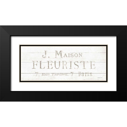 Maison des Fleurs X Black Modern Wood Framed Art Print with Double Matting by Nai, Danhui