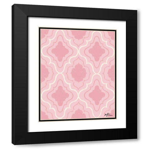 Live in Bloom Step 04A Black Modern Wood Framed Art Print with Double Matting by Penner, Janelle