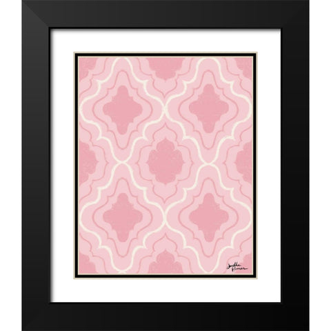 Live in Bloom Step 04A Black Modern Wood Framed Art Print with Double Matting by Penner, Janelle