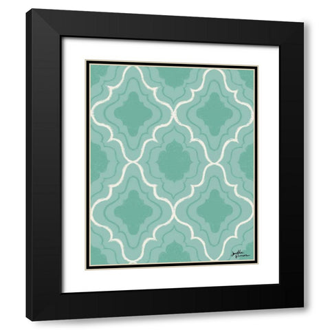 Live in Bloom Step 04C Black Modern Wood Framed Art Print with Double Matting by Penner, Janelle